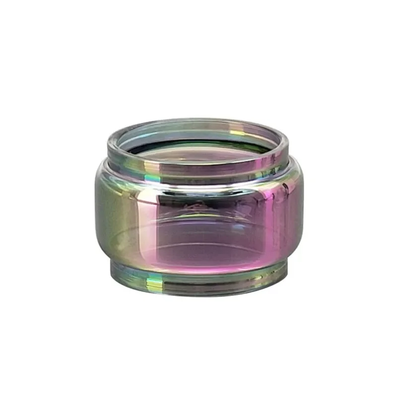 5PCS Glass Tube for  Rainbow Bubble Glass Tube for VOOPOO UFORCE Maat TANK Zip Mini MOJO DRAG 157W Too 80W/180W Caliber Kit