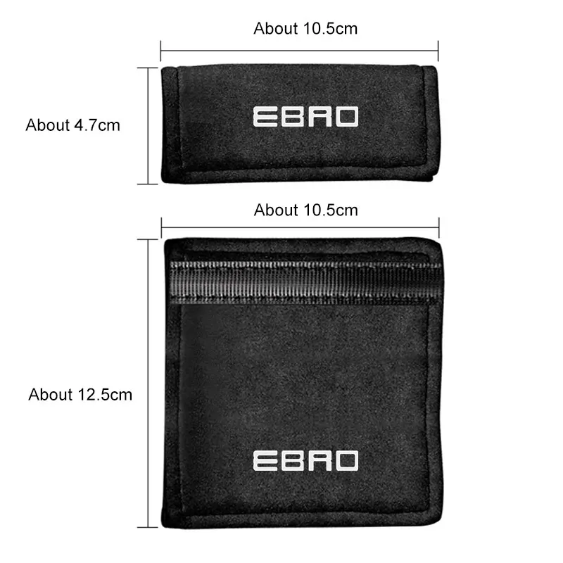 For EBRO S700 EBRO S800 S400 2025 Universal Suede Car Roof Armrest Pull Gloves Door Handle Protection Cover Auto Accessories