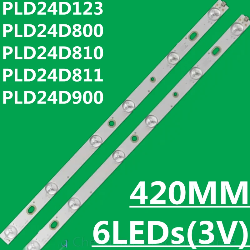 

10PCS LED Backlight Strip For PLD24D123E PLD24D800 PLD24D810 PLD24D900 PLD24D1852 PLD24D8511 PLD24D8520 PLD24D9500 PLD24D9501