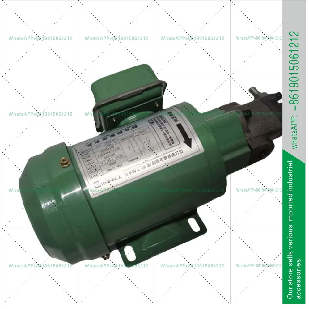Cycloidal pump TOP 12A 13A triangular lubricating oil pump head 380V motor unit 1/4HP motor lubricating pump set original