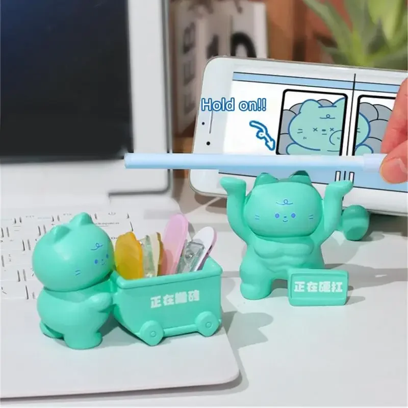 휴대폰용 내구성 거치대, 휴대하기 쉽고 견고하며 낙하 방지, 귀엽고 재미있는 사무용품, 심플하고 세련된 선물