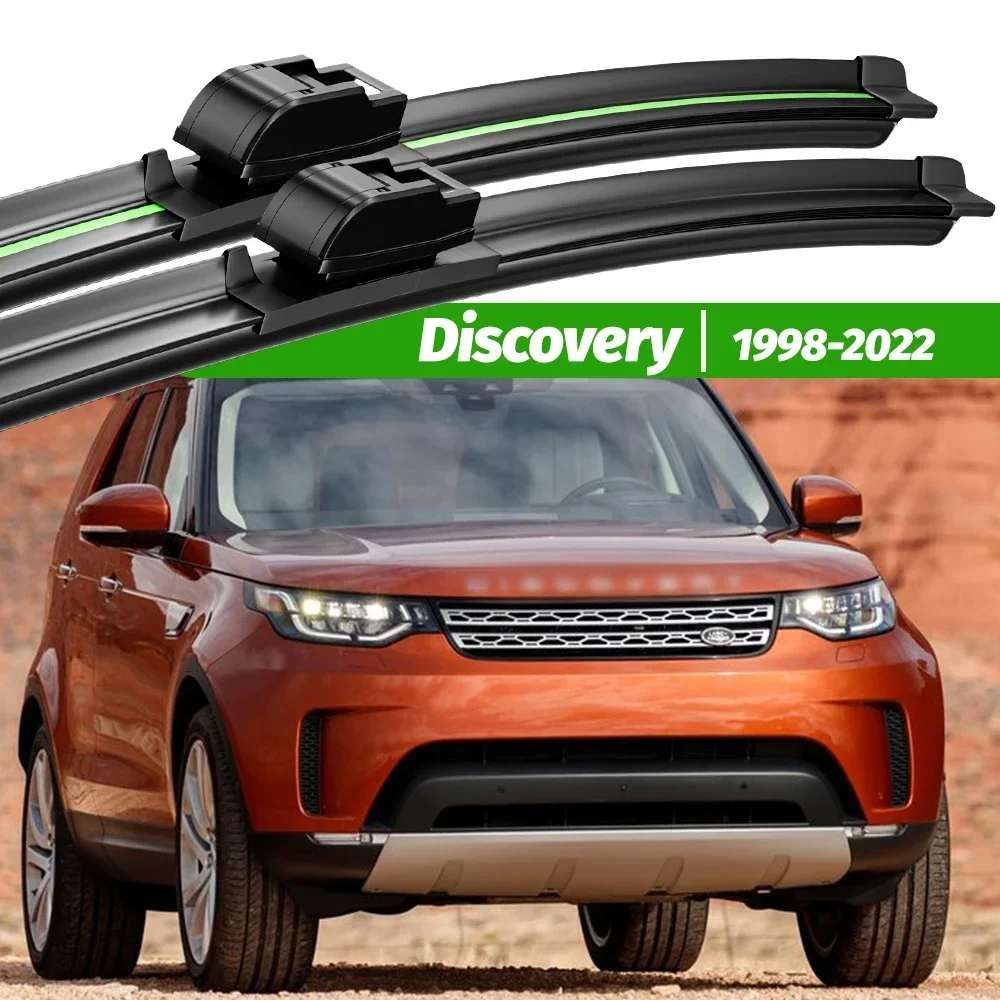 

For Land Rover Discovery 2 3 4 5 Sport 1998-2022 2pcs Front Windshield Wiper Blades 2009 2016 2020 Windscreen Window Accessories