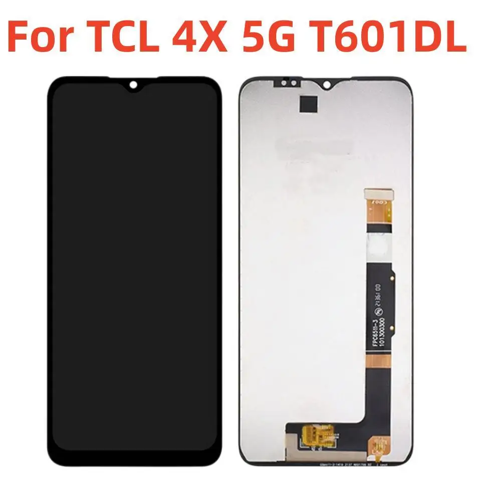 

LCD Display For TCL 4X 5G T601DL 6.52"LCD Display Complete Touch Screen Glass Replacement Assembly