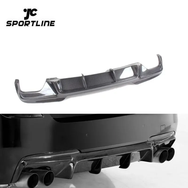 

Carbon Fiber Rear Bumper Diffuser for BMW 5 Series F10 M TECH 2012-2016