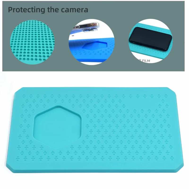 Special anti-slip repair pad for cell phone film, good flexibility for cell phone repair film anti-slip pad tools