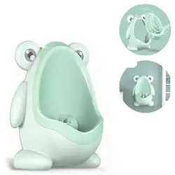 Wall-mounted Children Standing Urinal Stable Toilet Stand Urining Kids Boys Frog Shape Potty for Home Bathroom