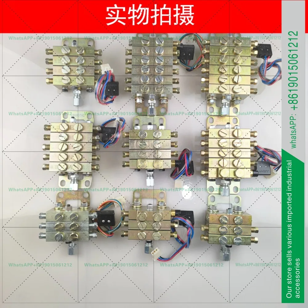 Zhejiang Flowing Through JPQ1 Butter Dispenser Punch Progressive Oil Circuit Oil Dispenser JPQ2 Piece Distribution Valve