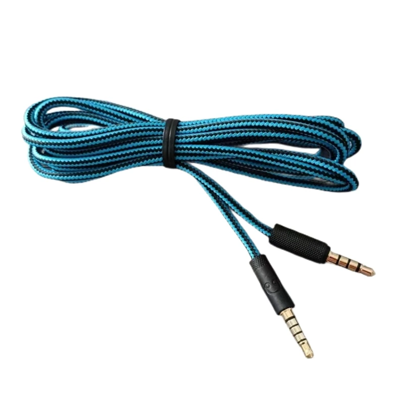 Quality Nylon Braided Cable for G233 G433 GPRO GPROX Headphones Long Lasting Dropshipping