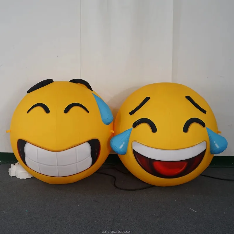 Festival Street Clothing Walking Blowing Smile Balloon Puppet