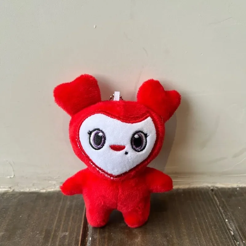 10cm lovelys dua kali mewah Korea bintang Super mainan mewah kartun hewan dua kali Momo boneka gantungan kunci liontin Keybuckle hadiah anak-anak