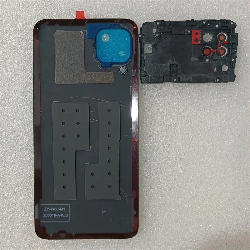 Para Huawei P40 Lite cubierta trasera de batería puerta carcasa trasera JNY-L21A para Huawei Nova 6 SE cubierta de batería JNY-AL10