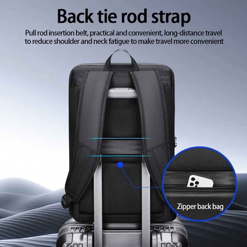 Men\'s Backpack New E-sports Backpack Hard Shell Backpack Men\'s Cool Computer Business Office Waterproof Travel Backpack