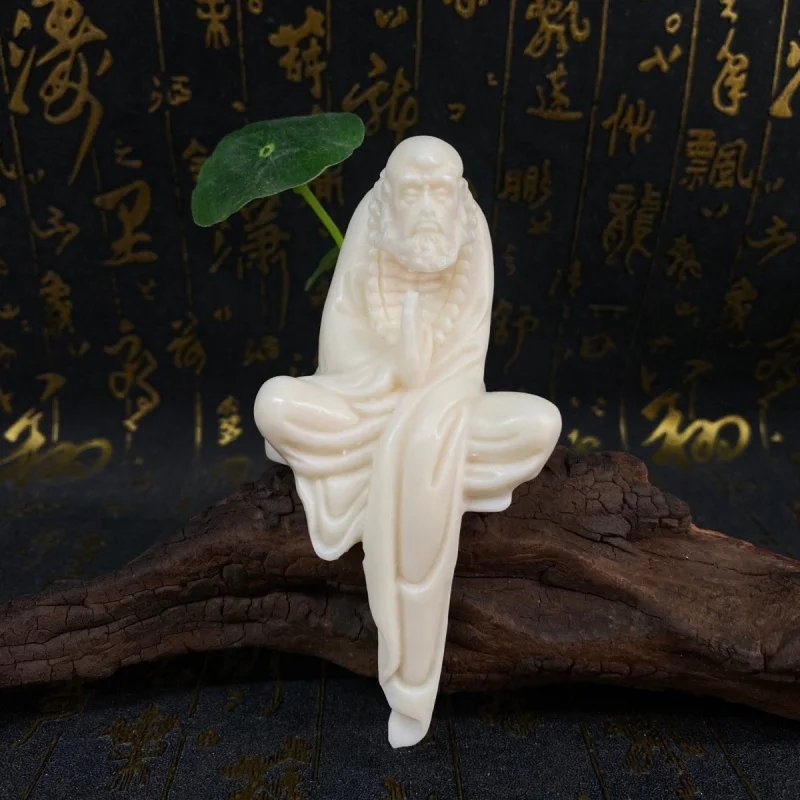 Ivory Nut Carved Hanging Damo Ancestor Guanyin Little Monk Home Living Room Crafts Decoration Wholesale