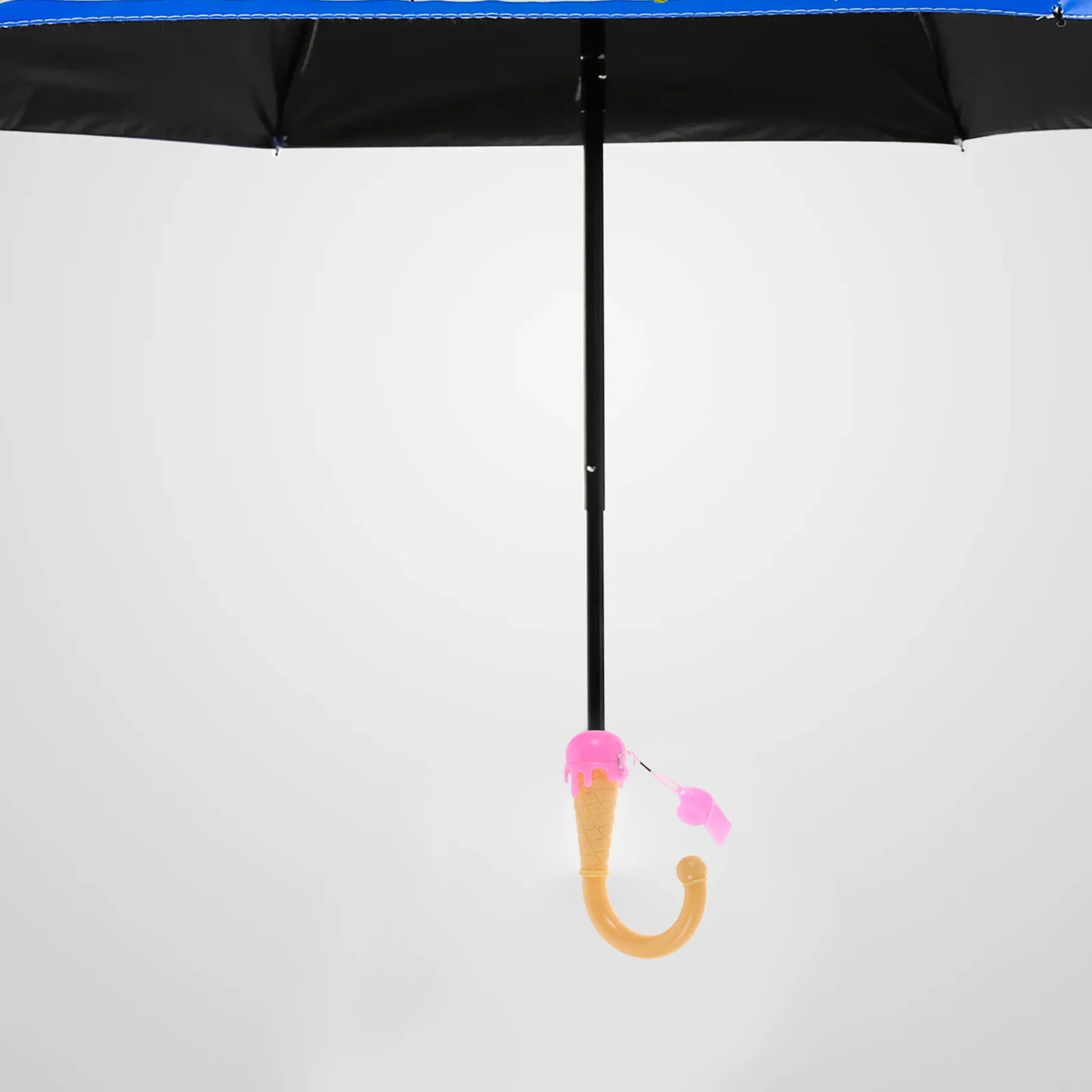 

Curved Colorful Ice Cream Kids Umbrella Handle Replacement Non Slip Decorative Umbrella Grip for Children's Rain Gear