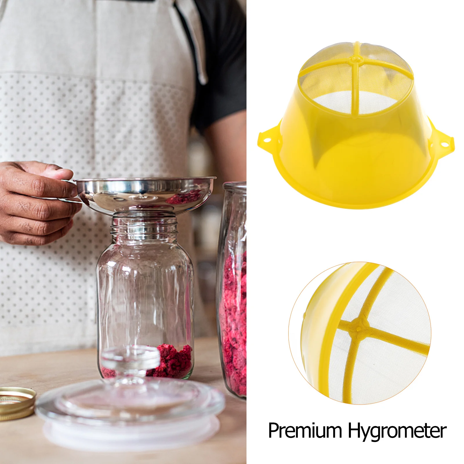 10 قطعة فلتر طلاء الزيت شبكة قمع سميكة سلك معدني شبكة مصافي الطلاء لأثاث السيارات الصناعية رذاذ الطلاء #3