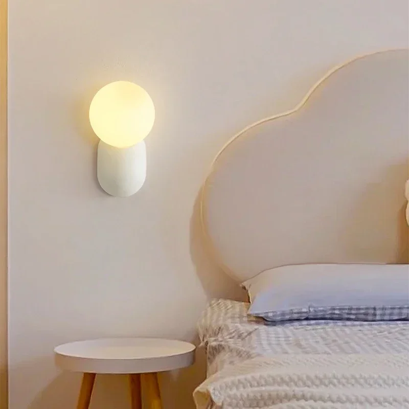 

Светодиодный настенный светильник Macaron для спальни, гостиной, детской комнаты, ванной комнаты, прикроватное зеркало, украшение, светильники, настенные бра, светильники