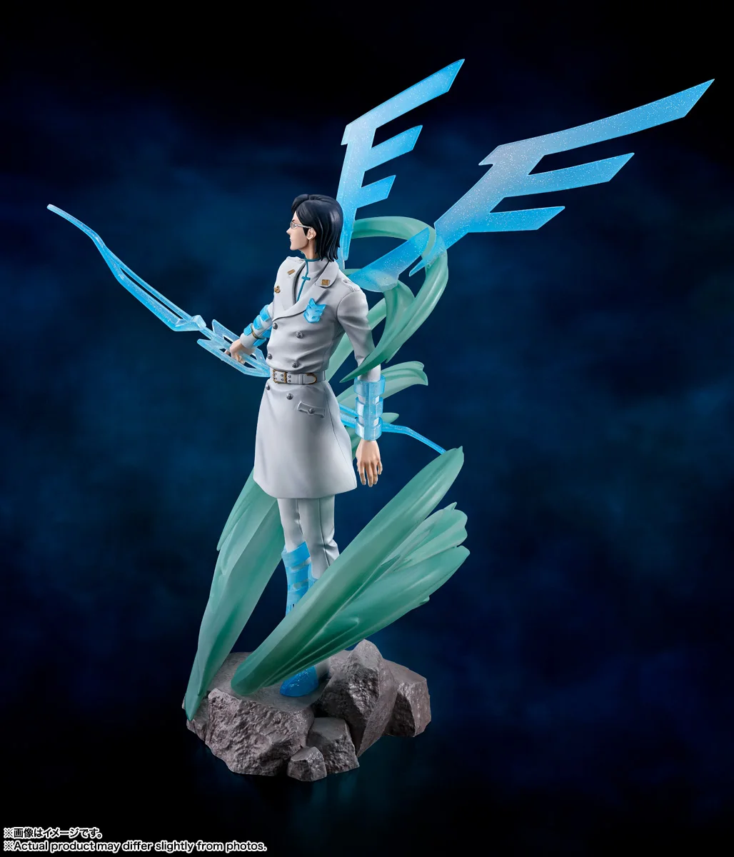 En Stock, modelo Original genuino BANDAI FiguartsZERO Bleach Uryu Ishida, figura de acción de la guerra de sangre de mil años, figura de juguete de Anime