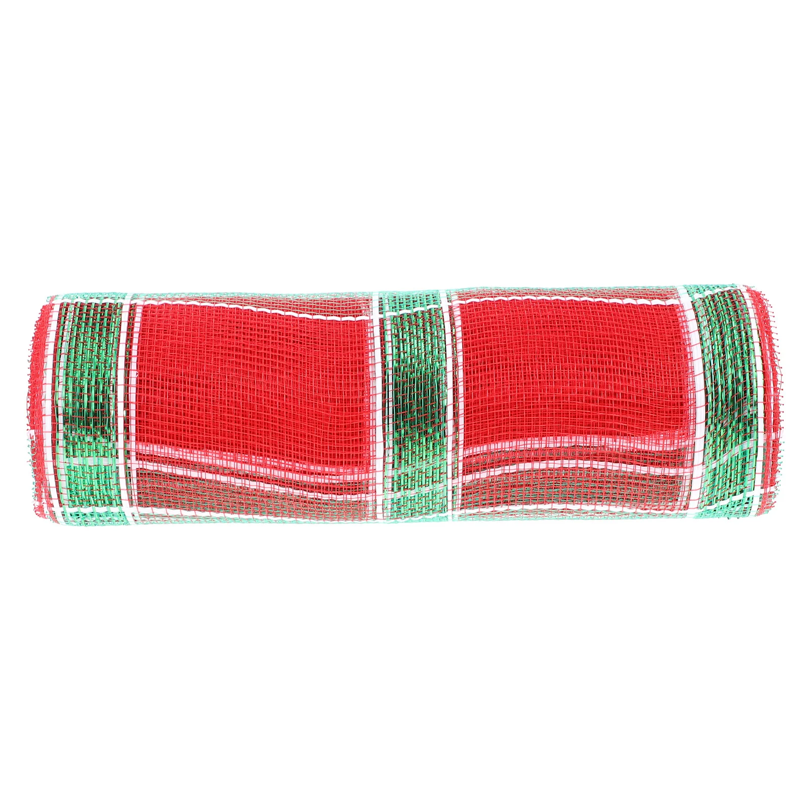 

Christmas Outdoor Decor Decorative Mesh Ribbon Ribbons Garland Ornament Colored Gift Wrapping Festival Flower Packaging