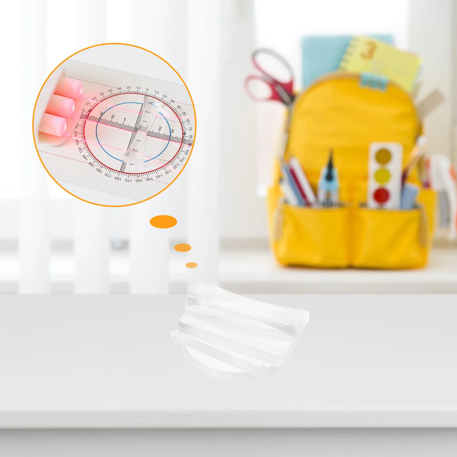 

5Pcs Acrylic Optical Lens Set Transparent Concave Convex Lenses Physics Teaching Aids Physical Light Properties Education