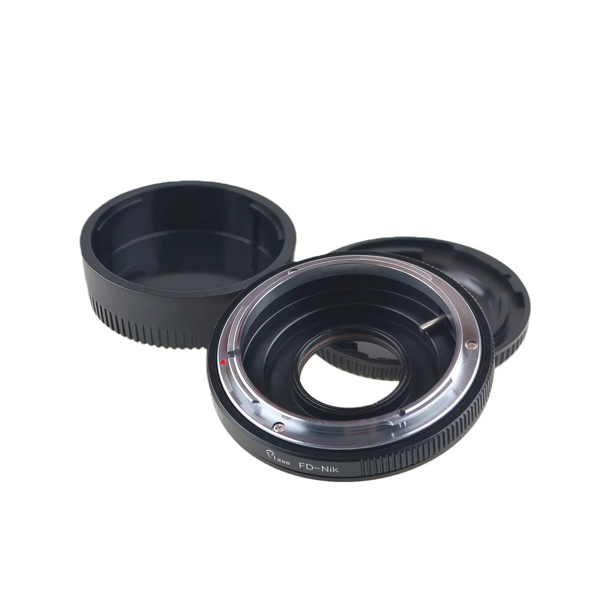 Переходное кольцо Pixco с оптическим стеклом для объектива Canon FD к цифровой зеркальной фотокамере Nikon F D850 D780