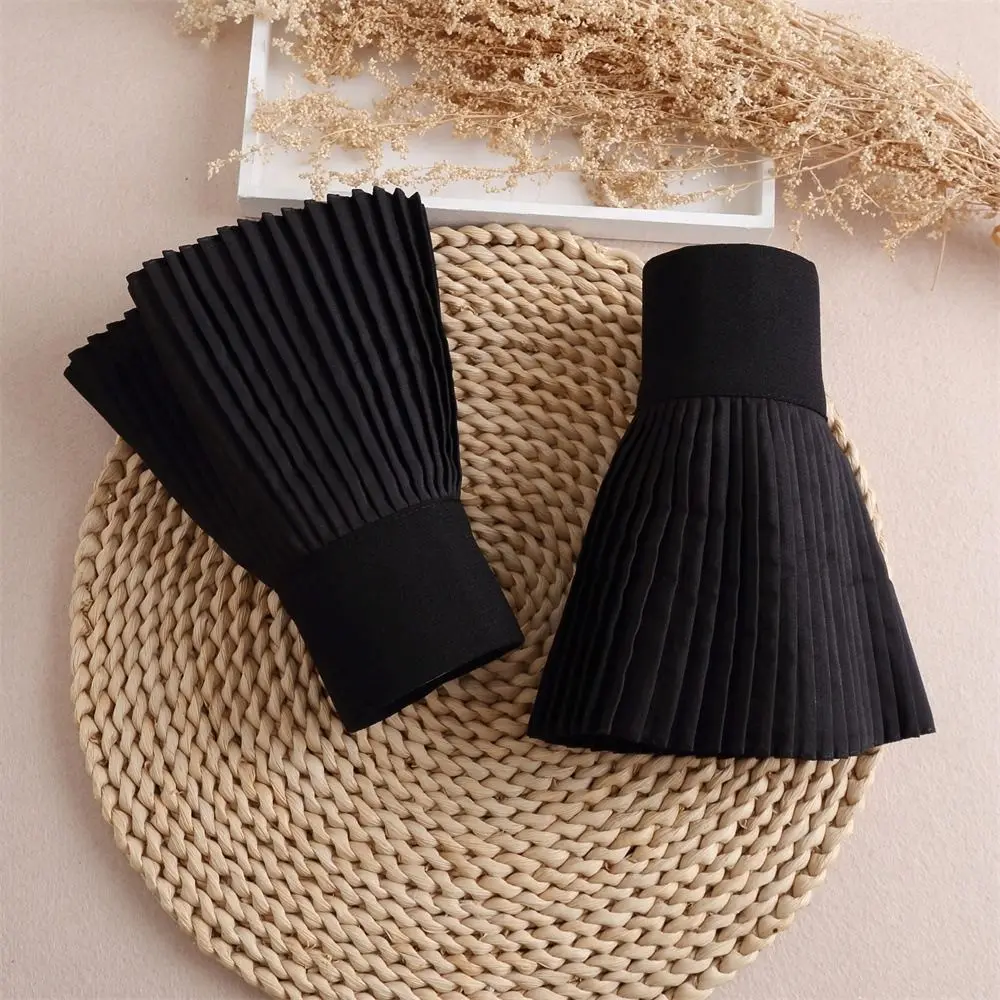 

Ruffles Pleated Fake Sleeves Detachable Cuffs Chiffon Fake Flared Sleeves Korean Arm Warmers Wristband Fake Cuffs Girl/Women