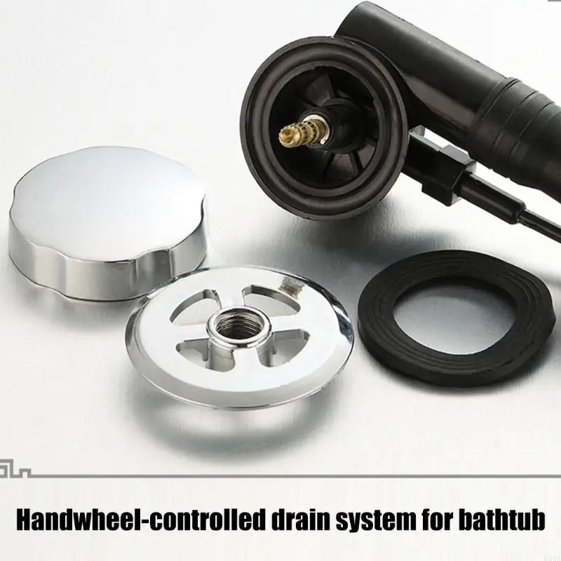 Concealed Overflows Drain Pipe Strong Bathtubs Drainages System Bathroom Accessory Simple Tool Without Mounting for Home Use
