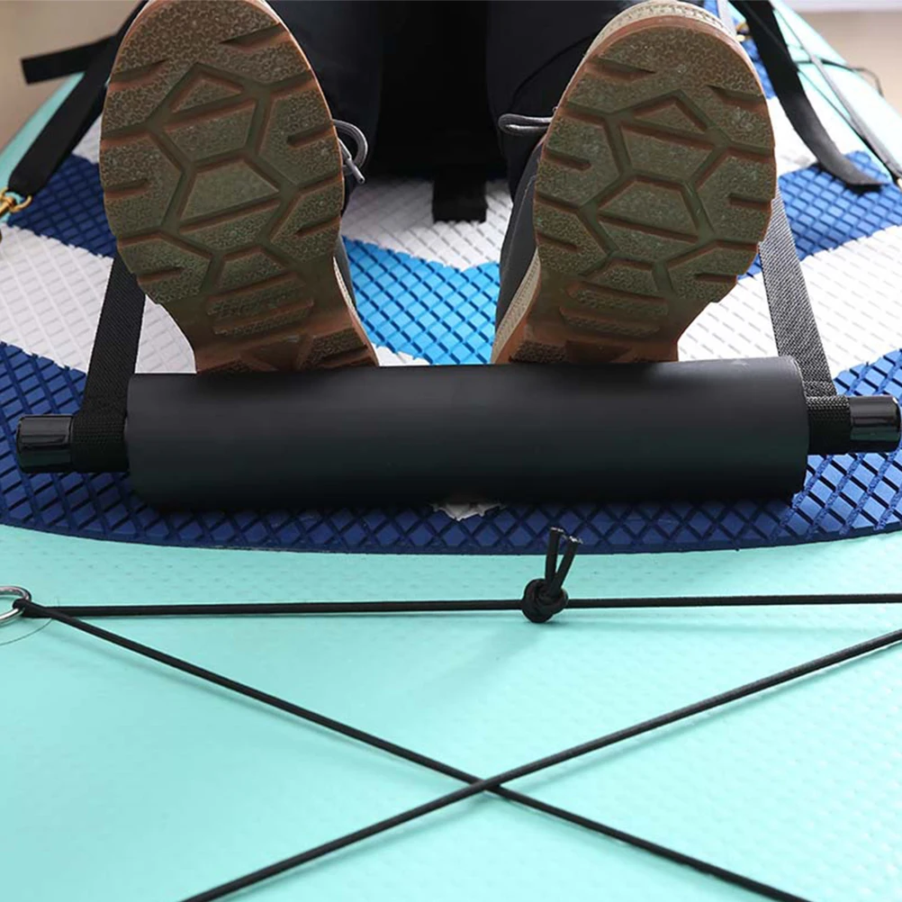 

Grips Paddle Board Seat Cushion Foot Brace for Inflatable Kayaks Spikes Aluminum Alloy Pedals