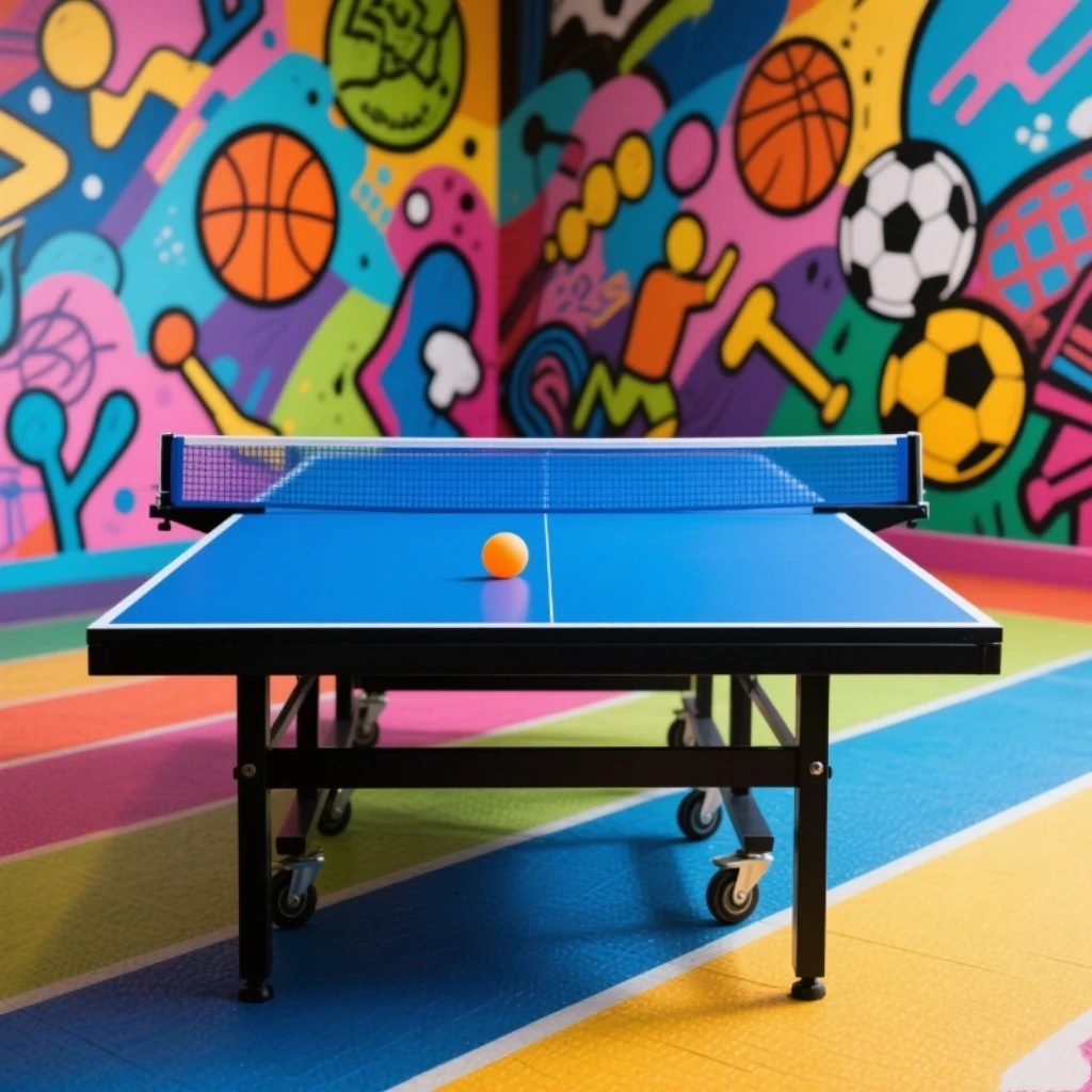 

Quantity Fitness Professional Portable PingPong Table Movable Folding Outdoor Table Tennis Tables