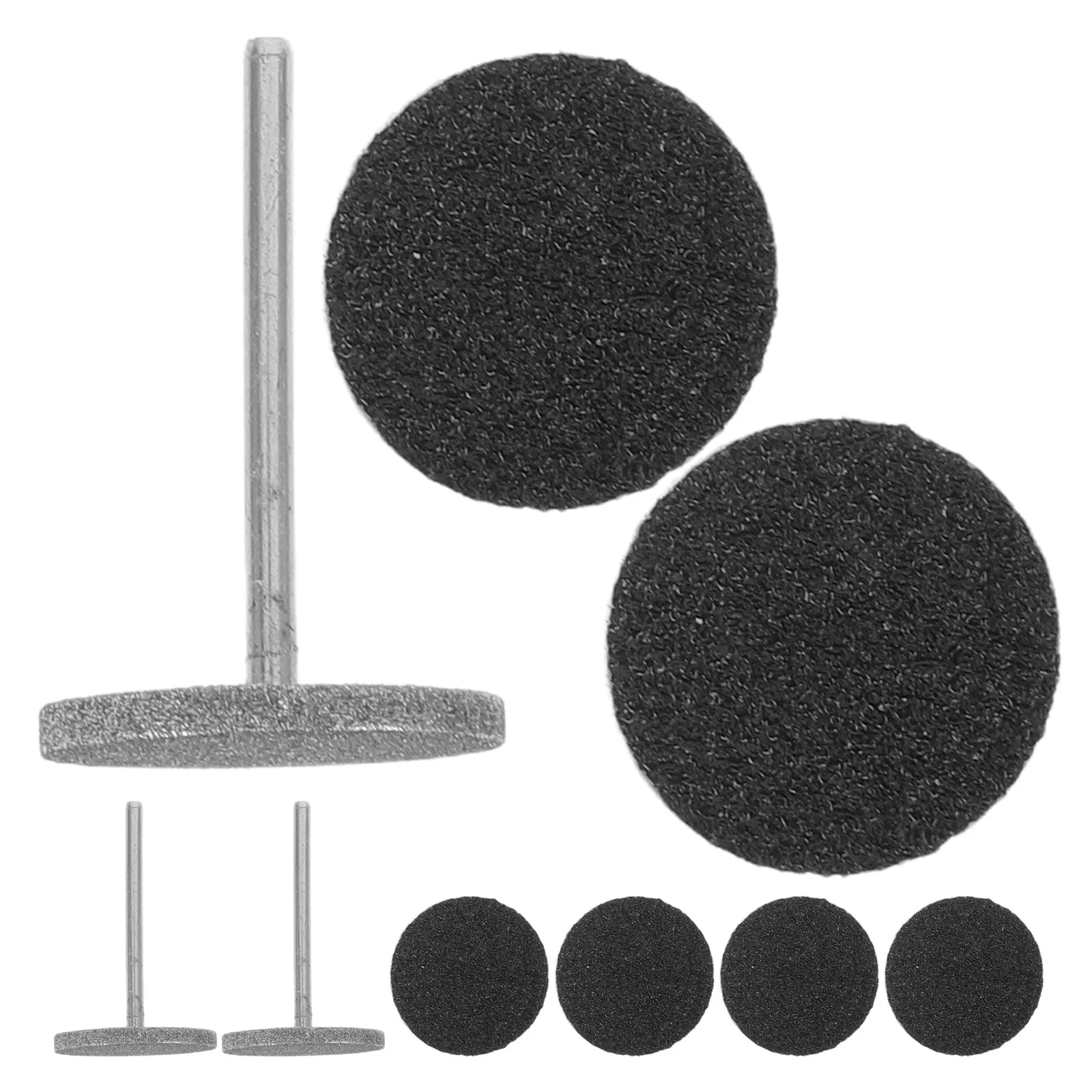 3Pcs Salon Grade Nail Technician Accessories Russian Manicure Tool Set 20Mm Sanding Discs for Cuticle Area Smoothing Nail Edge