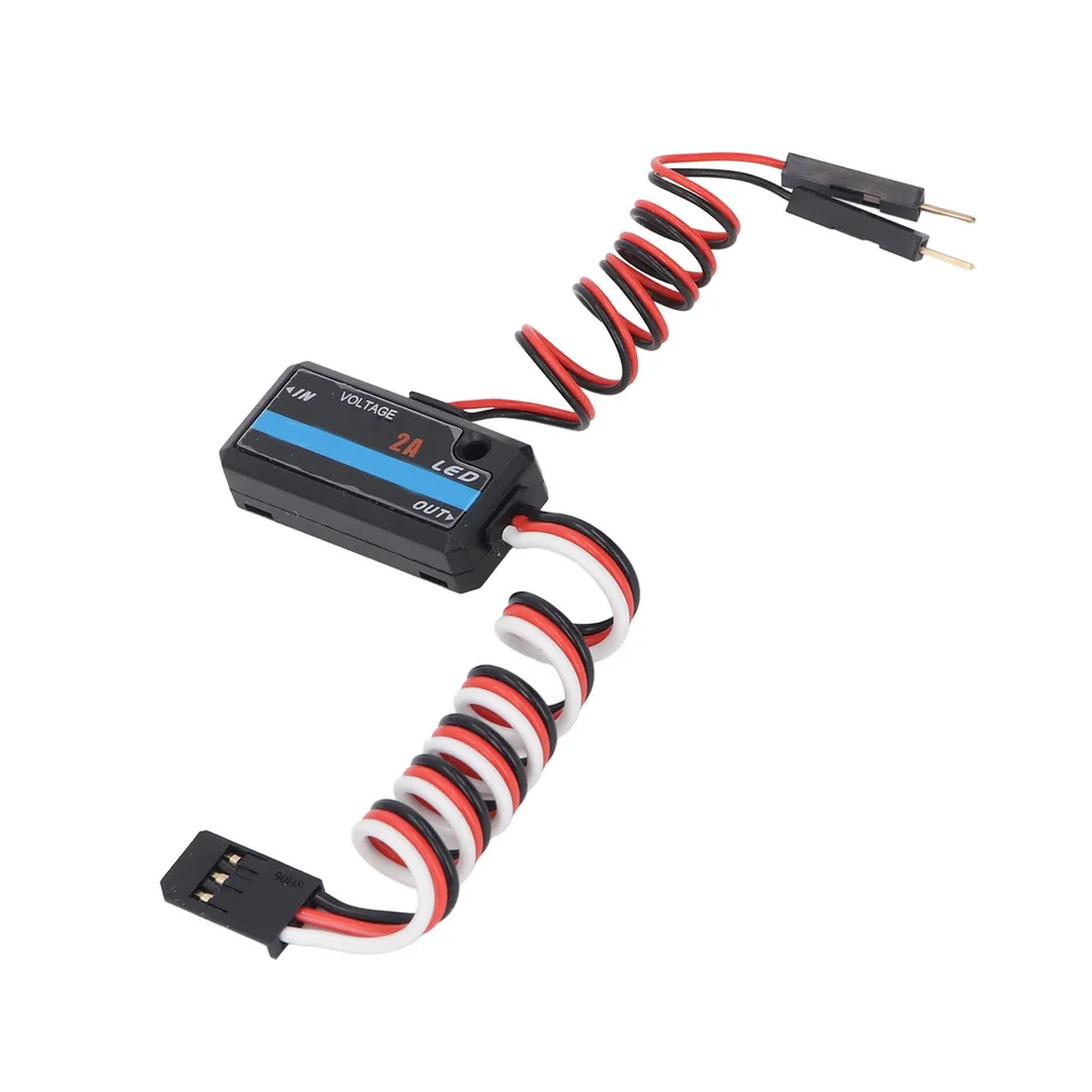 Black Voltage Sensor Module Temperature Range Monitoring Voltage Module Telemetry Adapter Input Power 4.0-6.5VDC