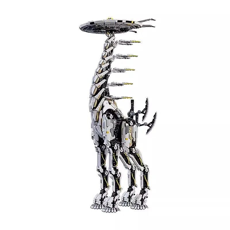 MOC Horizon Zero Dawned Tallneck Building Blocks Model Huge Version Giraffe 7401 Pieces Building Blocks for Adults Collection