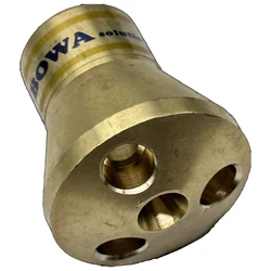 3/4holes brass distributor ensures a uniform distribution of refrigerant to each evaporator section improve refrigeration plants