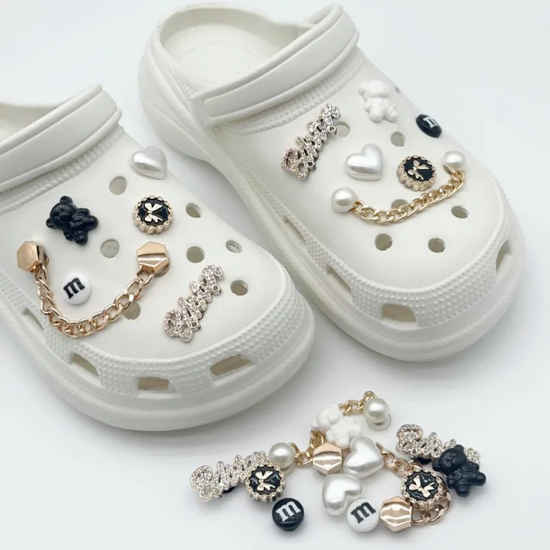 

DIY Accessories Shoe Clasp Metal Shoe Flower Practical Decoration Detachable Clasp Trend Ins Diamond Decorative Shoes