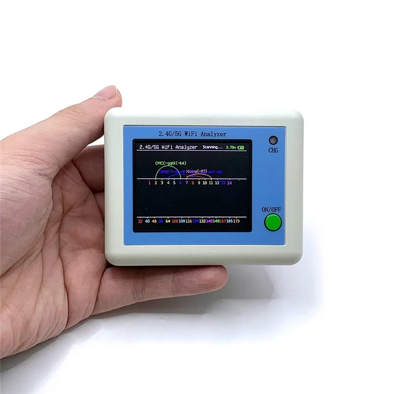 WIFI Signal Scanner 2.4G/5G WIFI Signal Usage Analyzer Router Management istant WIFI Signal Tester