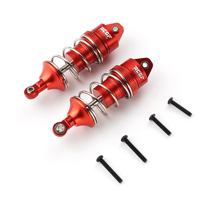 

RCGOFOLLOW 4Pcs 70MM Oil Filled Metal Shock Absorber For ARRMA 1/8 Rc VENDETTA 3S INFRACTION Front Rear Shock Upgrade Parts