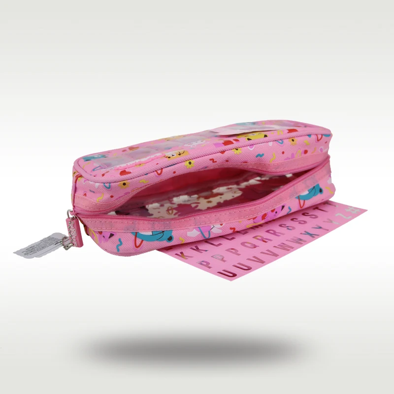 Australia Smiggle astuccio per bambini ragazza carino Kawaii pochette rosa orso materiale scolastico borse portaoggetti