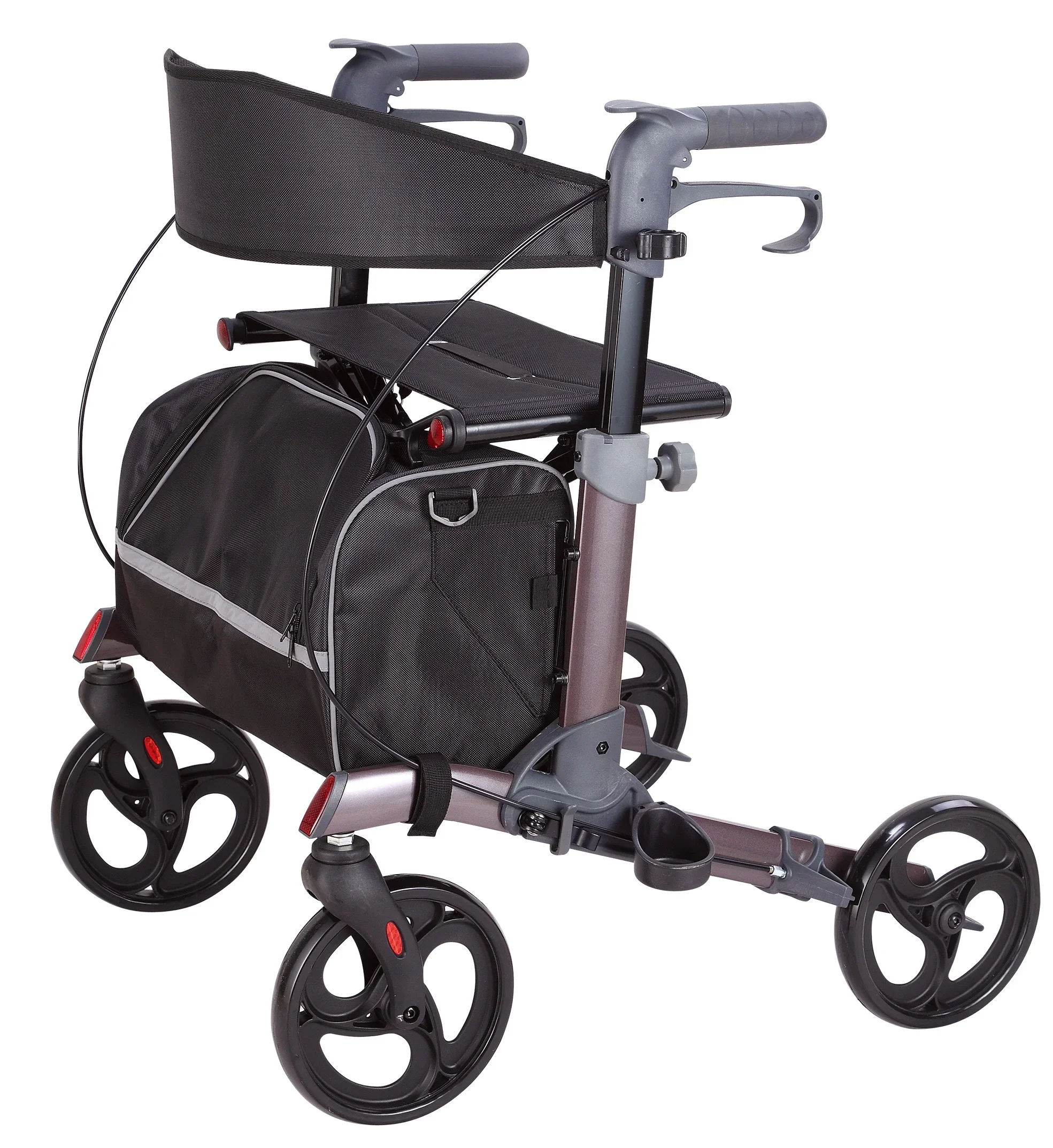 Guangdong ISO13485/CE TWA-9222 Medical Products Rollator Wholesale/rollator Walker with Seat/rollator Shopping Cart Walking Aids