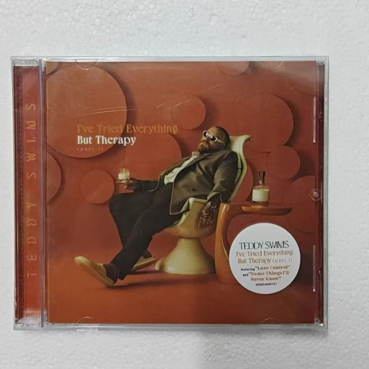

Teddy Swims I've Tried Everything But Therapy (Part 1) - Iconic Timeless Pop Soul R&B Music CD Album