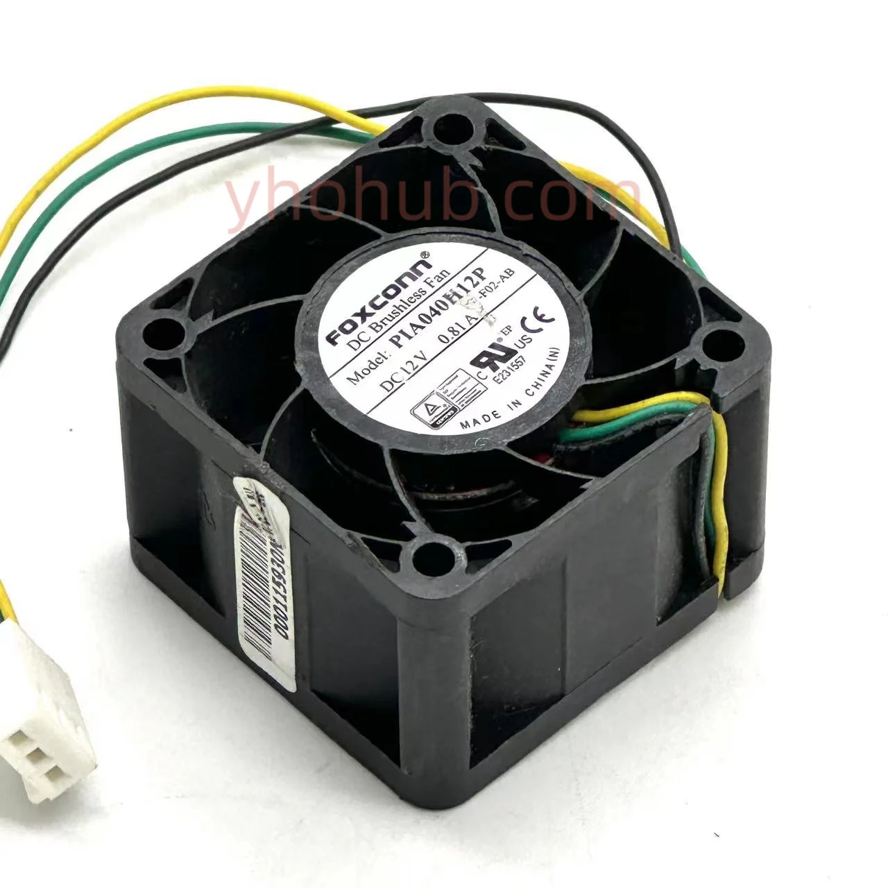 

Foxconn PIA040H12P F02-AB Server Cooling Fan DC 12V 0.81A 40x40x28mm 3-Wire