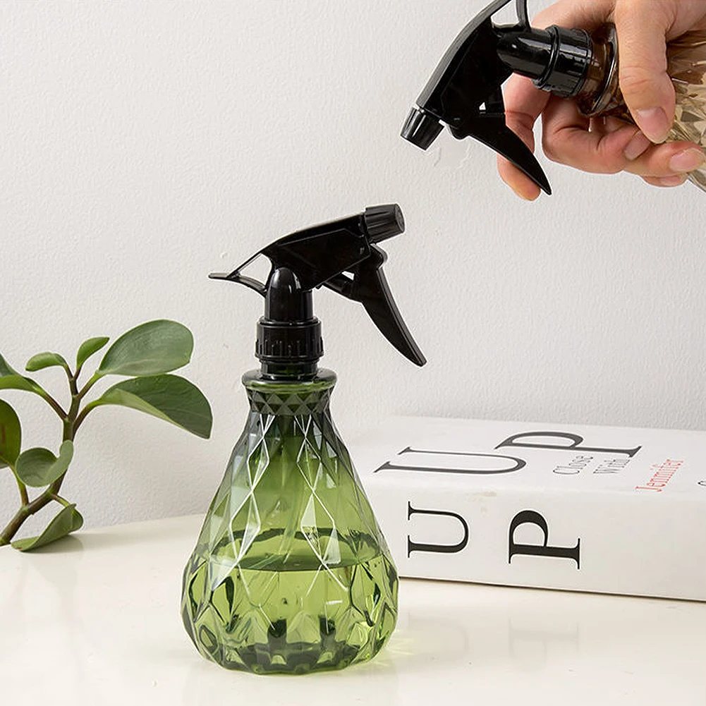 2pcs Empty Refillable Plants Flowers Stream Spray Bottles 500ml Outdoor Indoor