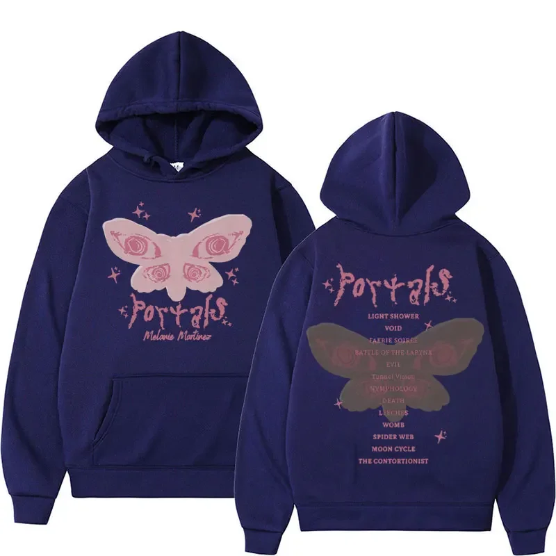 Melanie Martinez The Trilogy Tour 2024 Portals Album Hoodie Men Women Fashion Aesthetic Sweatshirt Autumn Casual Oversized Hoody