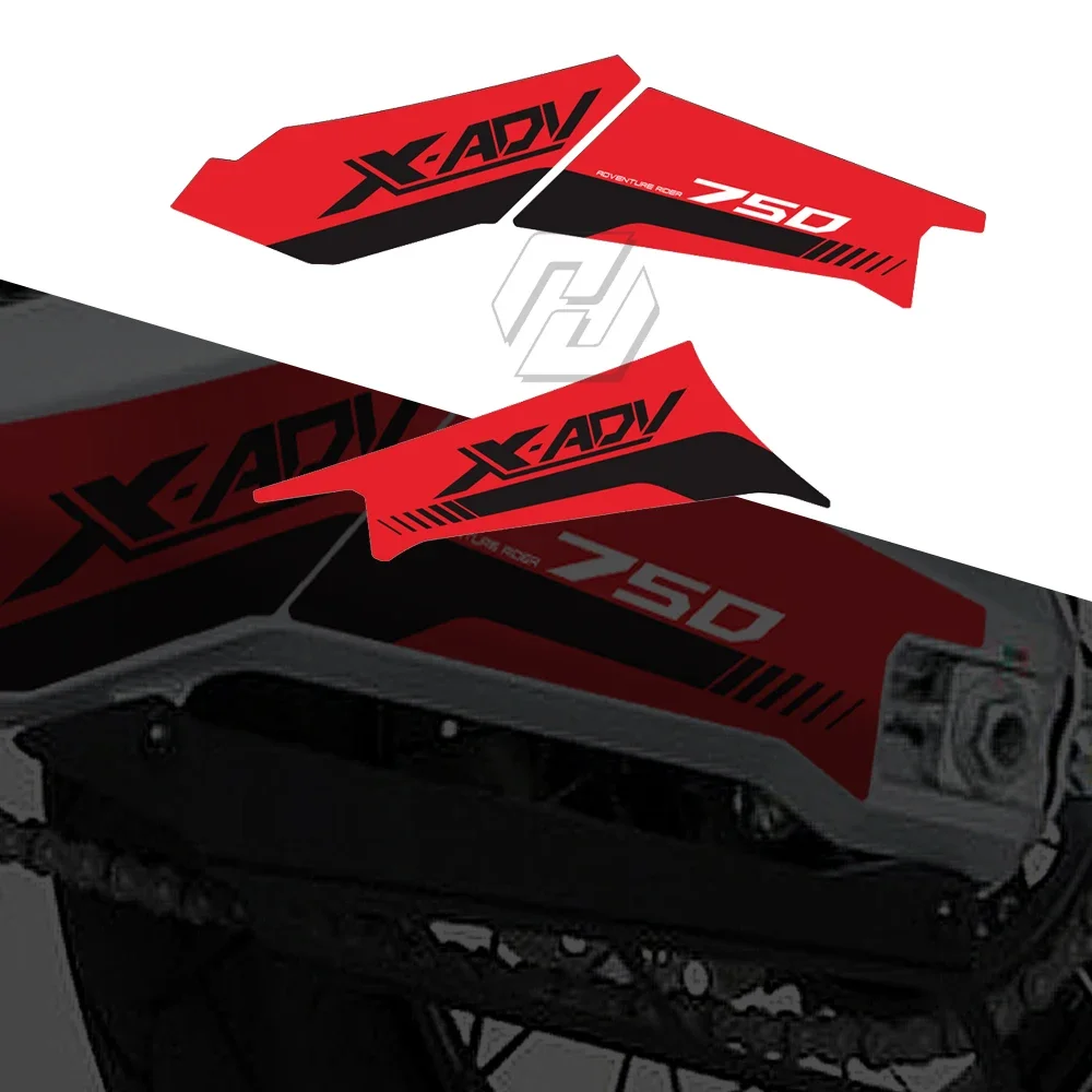 

Motorcycle Left/right Swingarm Decal Kit Case for Honda X-ADV 750 2017 2018 2019 2020