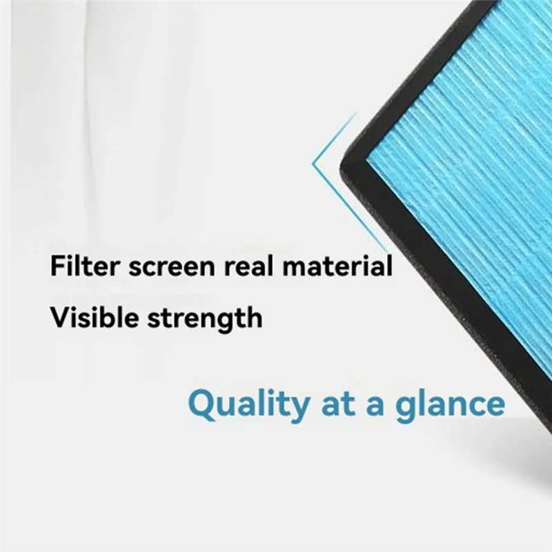 

AA73 2 Packs Replacement Filter Compatible With Purifier, Designed For Smoke Wildfire, Odor Absorber Filter