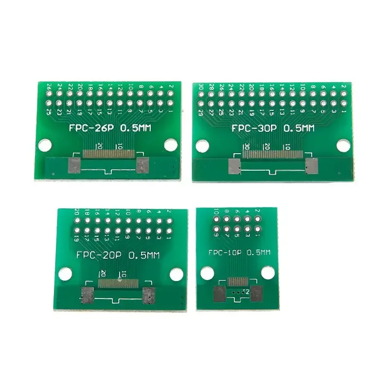 1.0mm FPC/FFC PCB Converter Board Adapter Socket Plate Welding With Connector