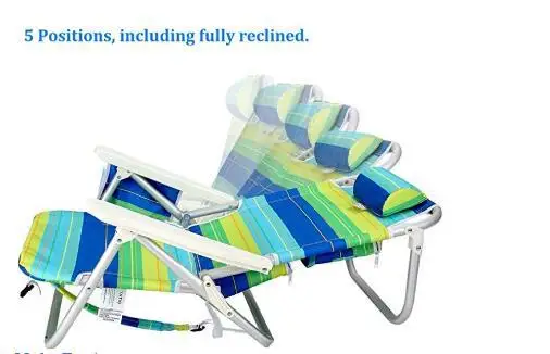 promotional gifts Comfortable multi-purpose camping chair for family trips Outdoor folding reclining portable beach chair