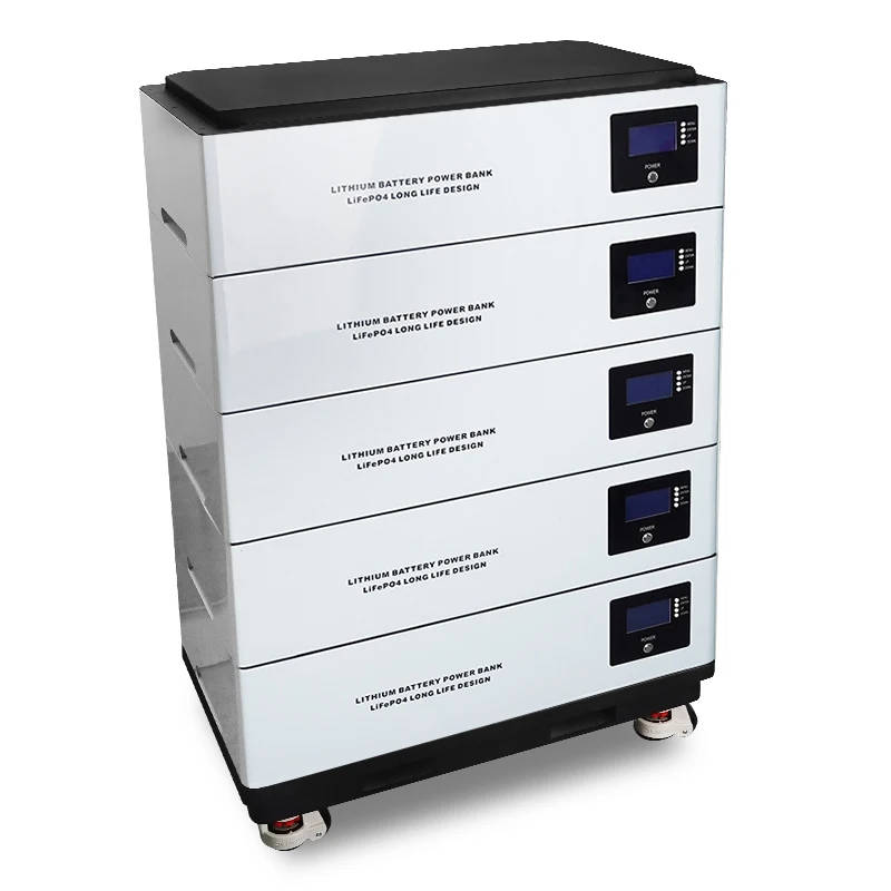 10kw Lithium Batterie Solaire 48v 100ah 200ah 5kwh Solar Lifepo4 Battery 51.2v Stackable Battery