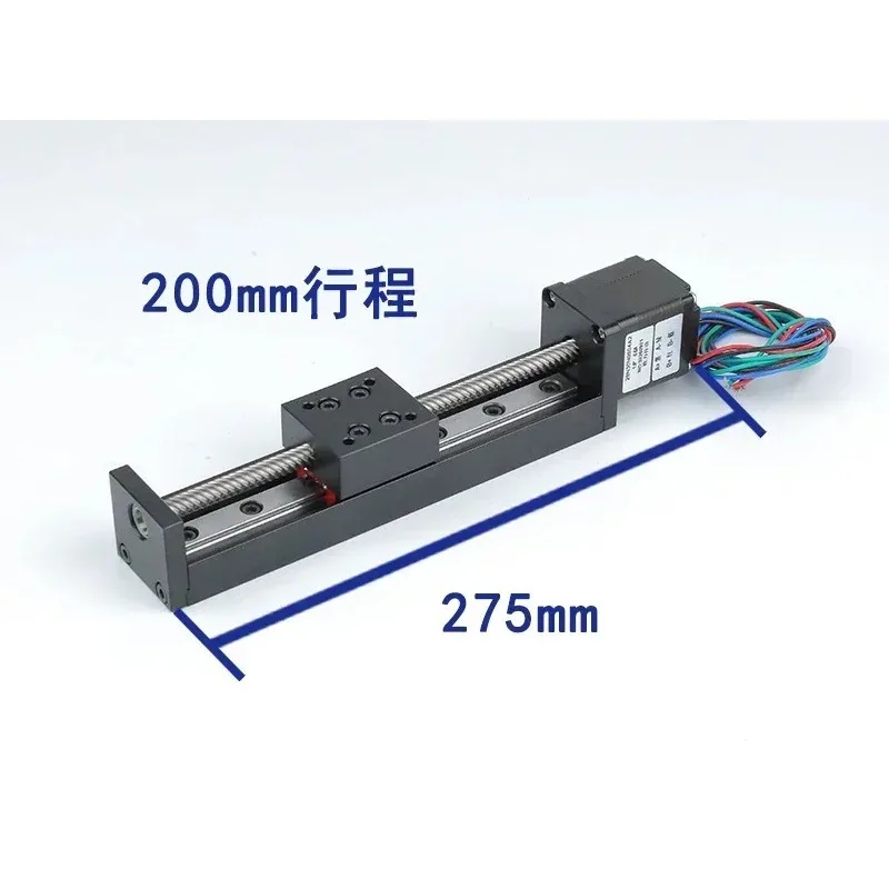 Miniature Precision 28 Linear Stepping Motor Guide Rail Slide T-Shaped Screw Line Rail Electric Slide Module