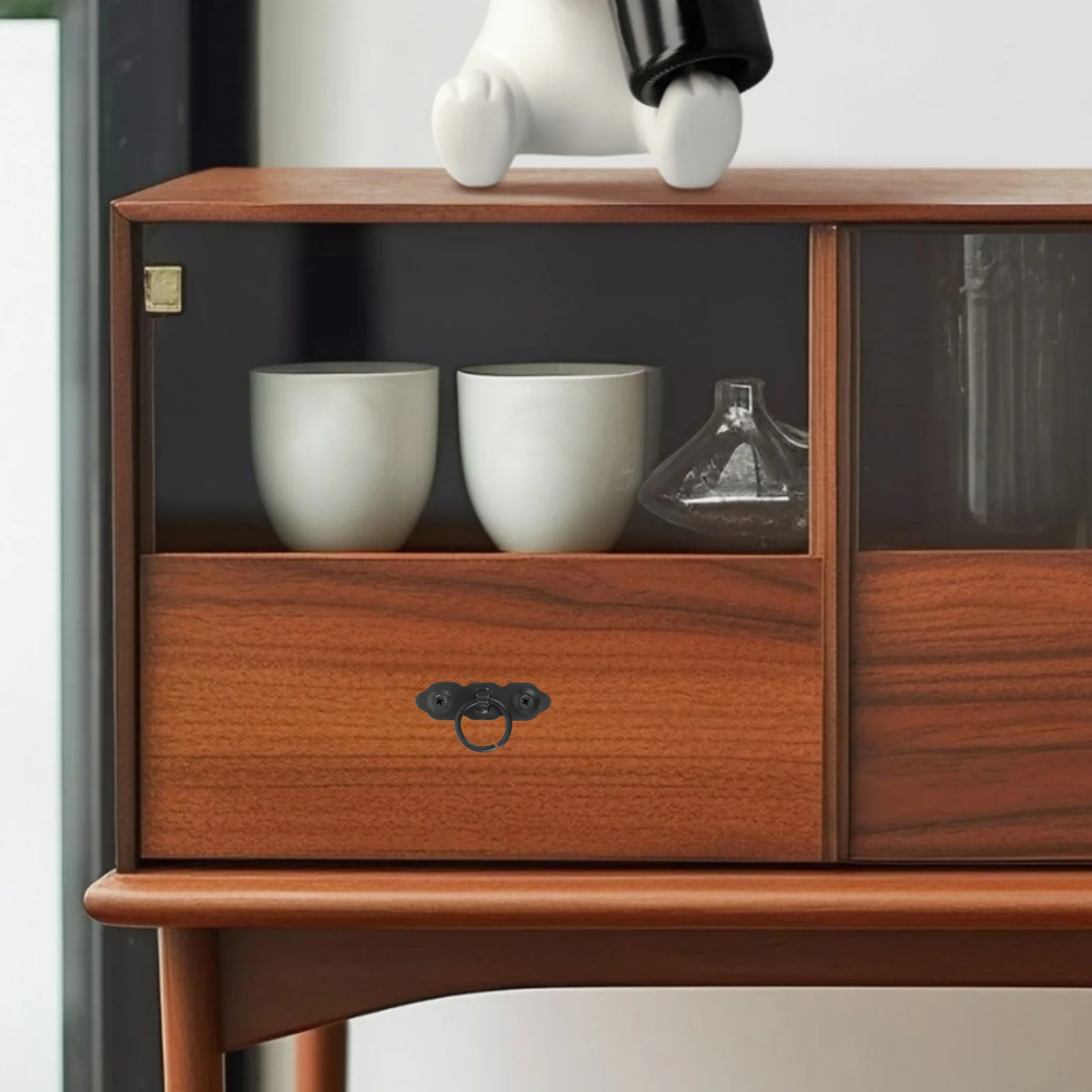 

4pcs Iron Drawer Pulls Heavy Duty Cabinet Handles For Kitchen Bathroom Wardrobe Dresser Replacement Hardware Metal Handle Pull