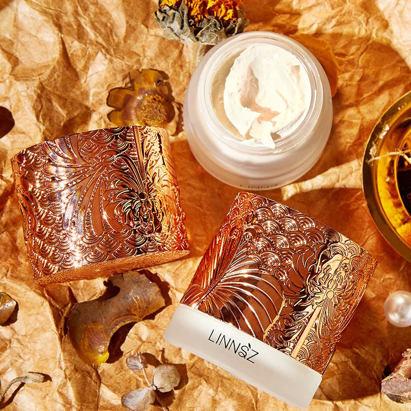 Ganoderma Lucidum Pearl Lady Cream Anti-Wrinkle Pearl Firming Lifting Fade Fine Lines Moisturizing Smooth Brightening