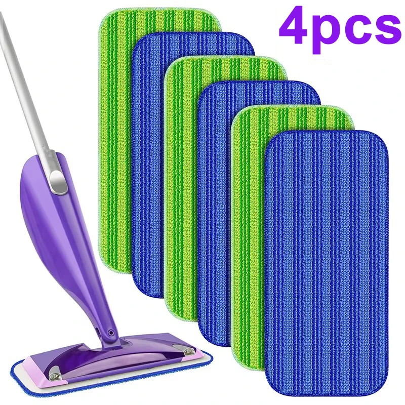 Reusable Microfiber Mop Pads for Swiffer Wet Jet Wet and Dry Pad Household Dust Cloth Cleaning Brush Cloth Tools Accessories